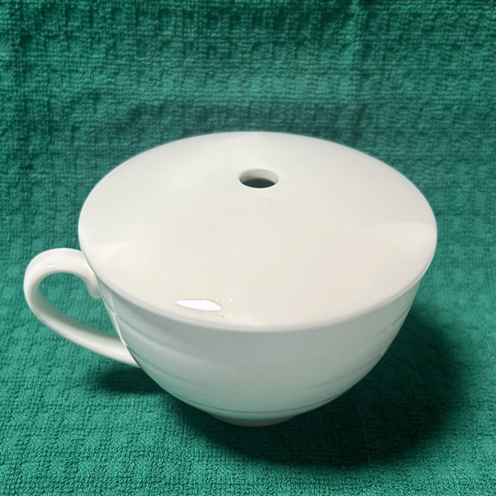 Tea Forte Café Cup 8oz White Porcelain Teacup - Picture 2 of 4